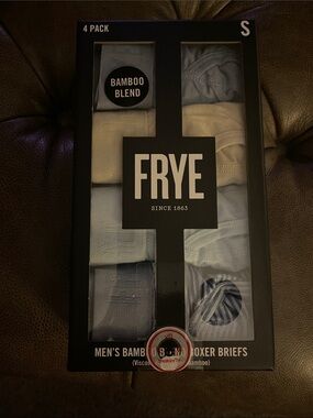 Frye Bamboo Blend Boxer Briefs. New in sealed box. Size Small.
